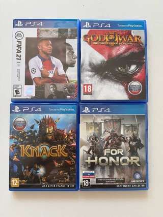 Диски для Sony ps4