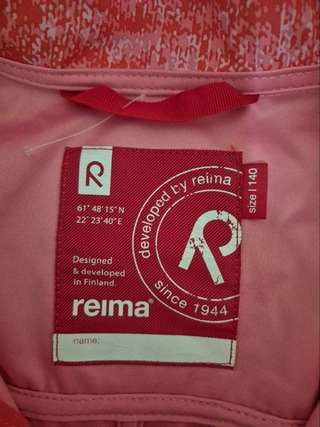 Куртка ветровка Reima Go размер 140, состояние новой, прислали не тот размер 😔