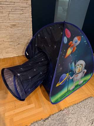 Детская игровая палатка с туннелем «Космос», 1000 динар