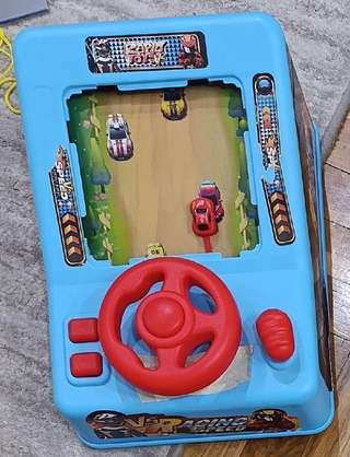 Настольная игра-гонка с рулём Racing Speed