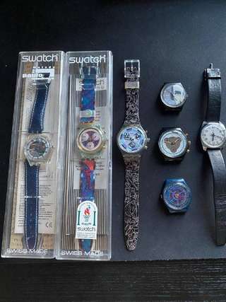 (ВСЕ ПРОДАНО) · Продам часы Swatch из своей небольшой коллекции