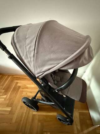 Коляска Cybex balios s с люлькой cost s и автокреслом Aton B2