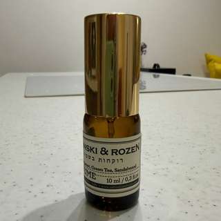 Zielinski&Rozen Bergamot, Green Tea, Sandalwood от 10 мл, осталась примерно по