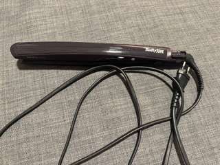 Выпрямитель для волос babyliss wet and dry straightener slim 28 mm