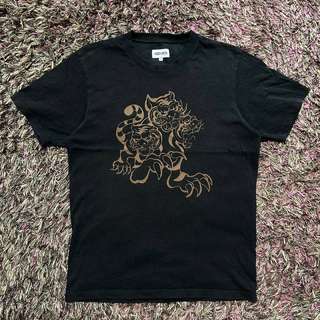 1) футболка kenzo chinese tiger ss21 в размере L