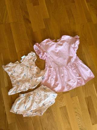 Платье розовое Zara (есть пятнышко)