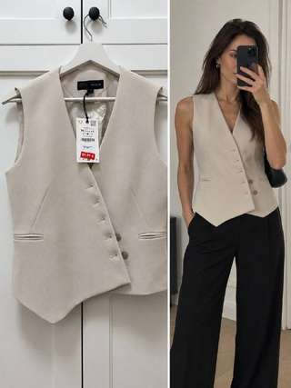 Продаю новую жилетку Zara, размер M, 3000 din