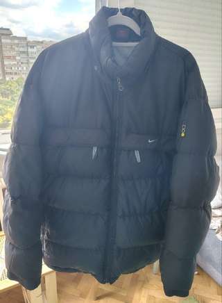Nike Puffer (XL) · Винтажный дутый пуховик Nike конца 90-х