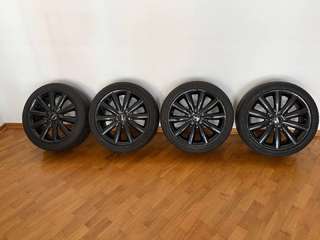 Продаю б/у колеса с MINI Cooper F56 2018 года на летней резине Viking ProTech