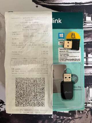 TP-Link Archer T3U AC1300 Wi-Fi USB адаптер + Bluetooth донгл