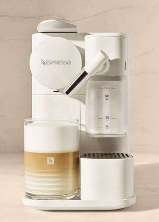 Кофемашина Nespresso Lattissima One Silky White