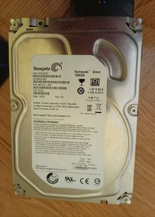 Жесткий диск 3.5" Seagate на 1.5 ТБ