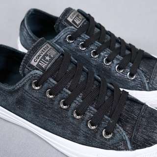 Converse женские, EU 39 / 24.5 cm кожа замша с металлическим блеском