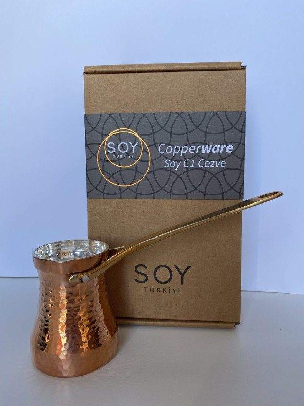 Продаю медную турку SOY — фото 1 из 5