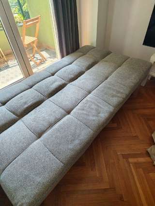 Продаю диван серый из Ikea за 3000 дин