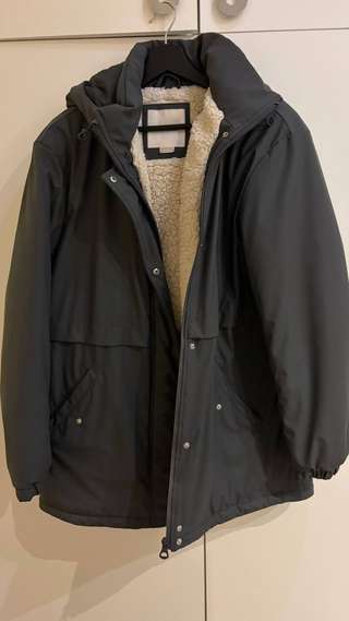 зимняя куртка pull and bear