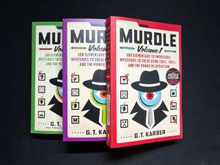 Murdle Book Vol 1, 2, 3
