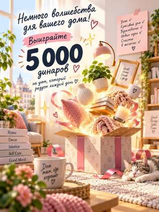 5000 динаров на дом
