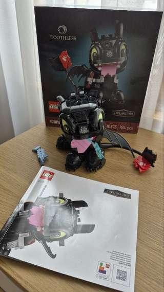 🐉 LEGO Icons «Беззубик» 10375