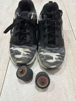 Отдам кроссы-ролики 32 размер (19 см) Heelys