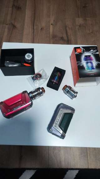 Geekvape L200 — мощный и надёжный бокс-мод в хорошем состоянии. Прочный корпус