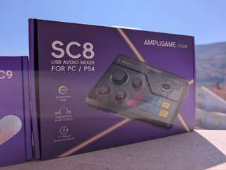 Аудио интерфейсы для игр и стримов: fifine SC8 (50 евро), SC9 (40 евро). Новые