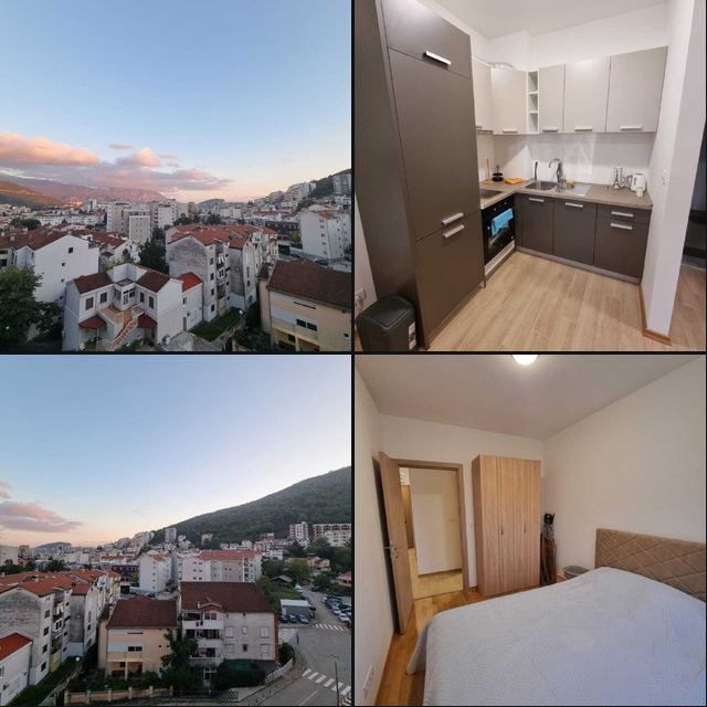 🏠 Квартира с 1 спальней · Будва · €158 500