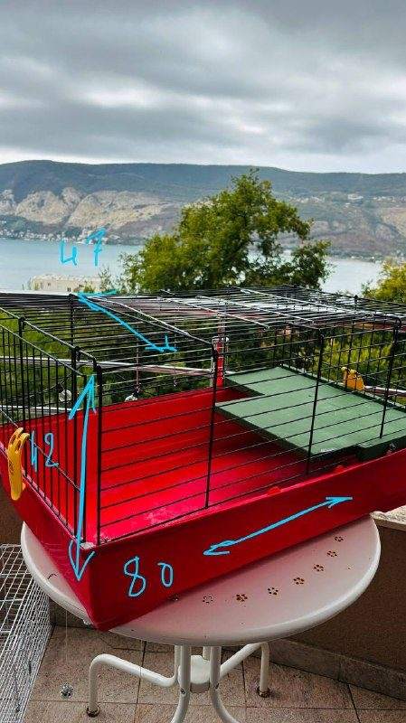 Клетка для морской свинки (или другого грызуна) — фото 1 из 4