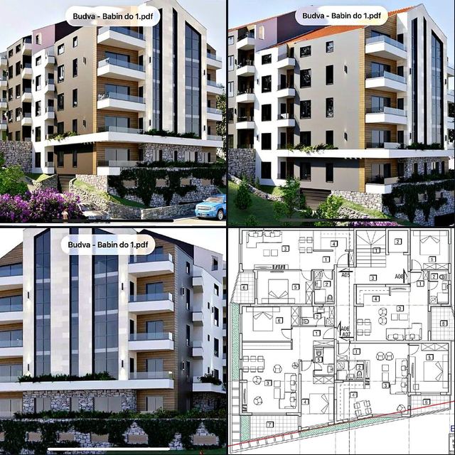 Продажа квартиры с 1 спальней в новом современном доме в Будве!