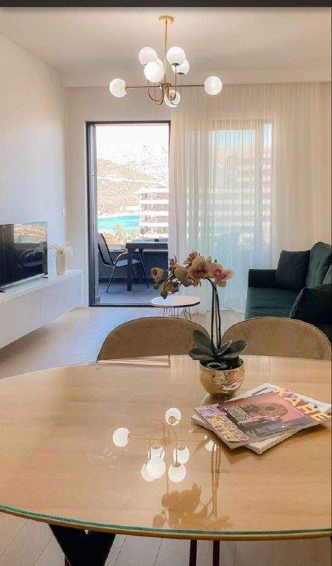 🏠 Квартира с 1 спальней · Будва, Центр · €1 400 / мес — фото 6 из 8