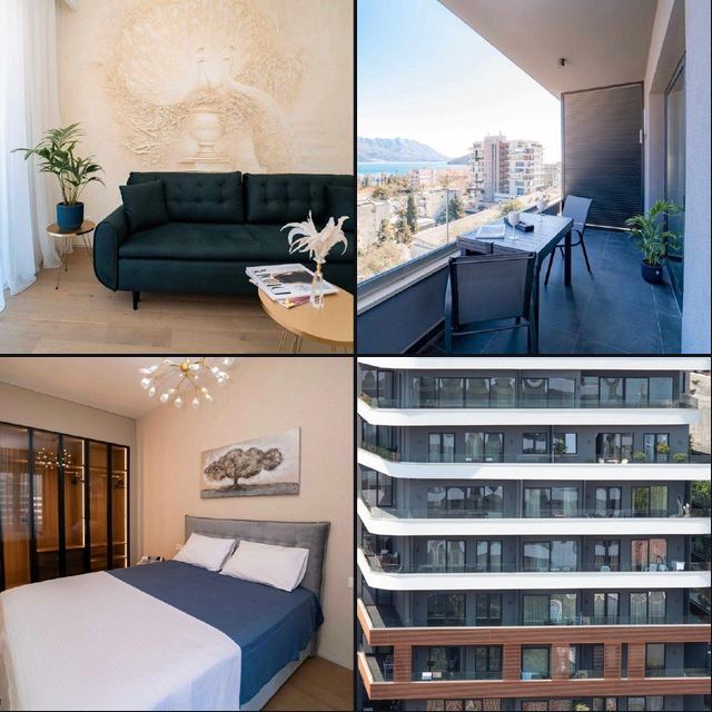 🏠 Квартира с 1 спальней · Будва, Центр · €1 400 / мес