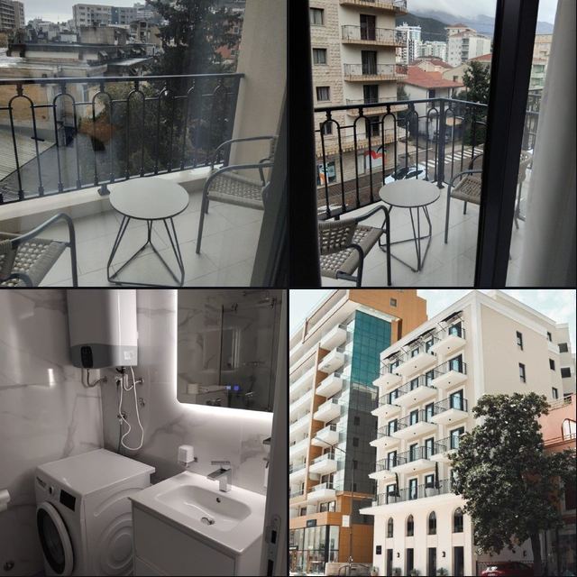 🏠 Квартира с 1 спальней · Будва, Центр · €700 / мес